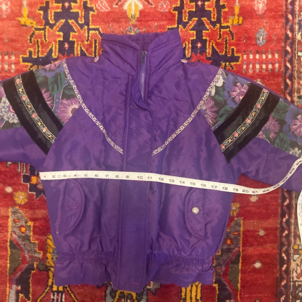 Vintage Patchwork Puffer Jacket - image 8
